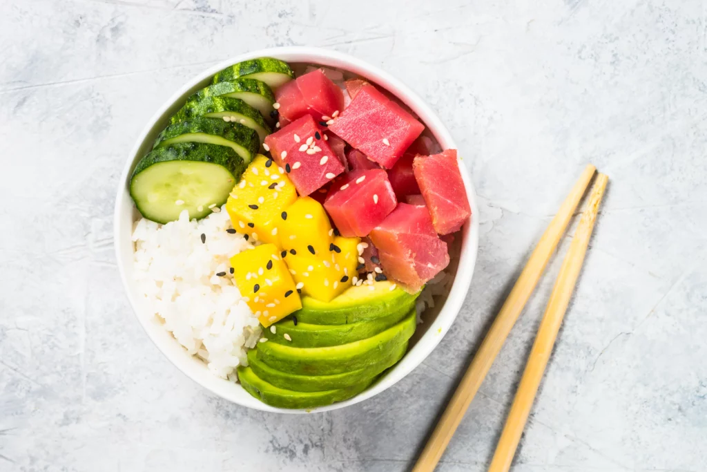 Poke bowl Soyons Frais Bordeaux