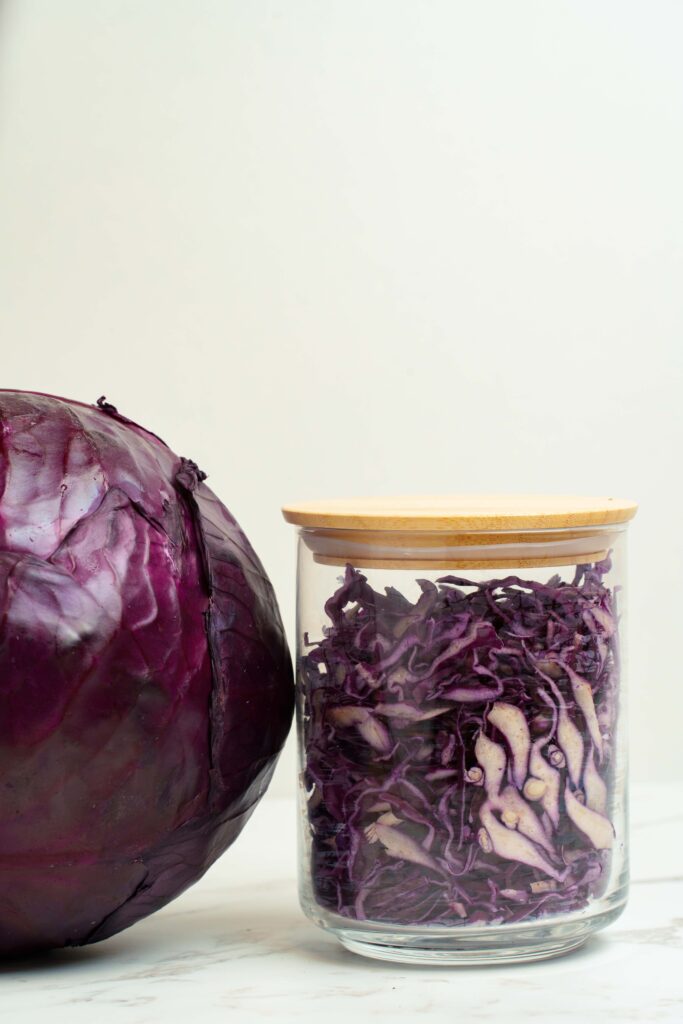 Choux rouge Soyons Frais, découpé